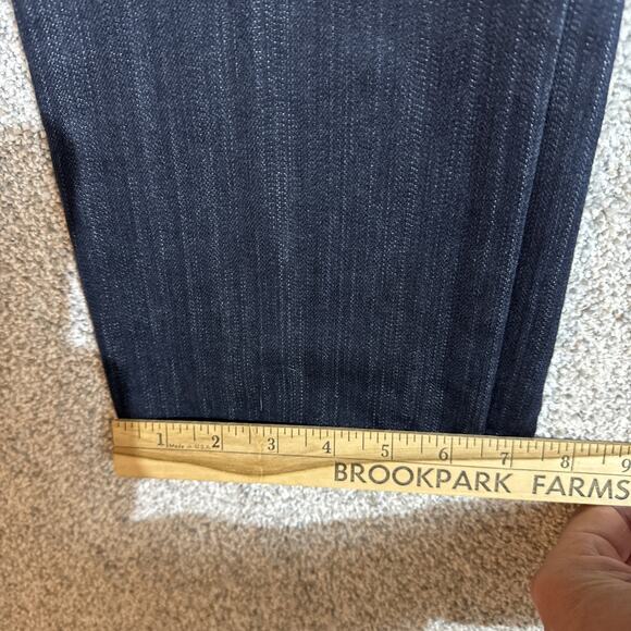 Y2K Inspired Jeans Women Size 14 Mallgoth Bootcut Rock Tattoo Grunge Embroidered - Picture 2 of 11